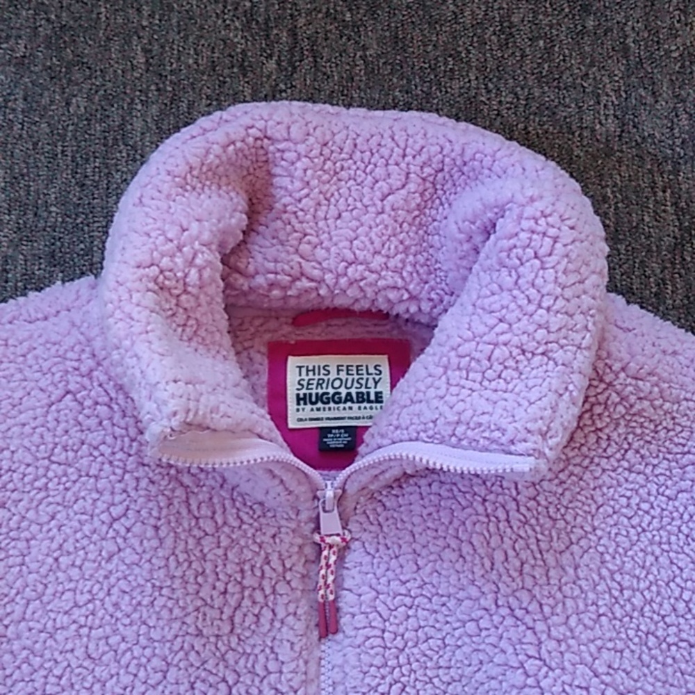 American Eagle Fleece Jacket - Picture 3 of 6